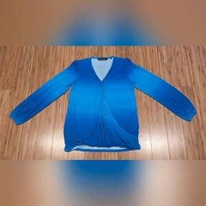 💚 NWT (In Bag) Colleen Lopez Blue Top